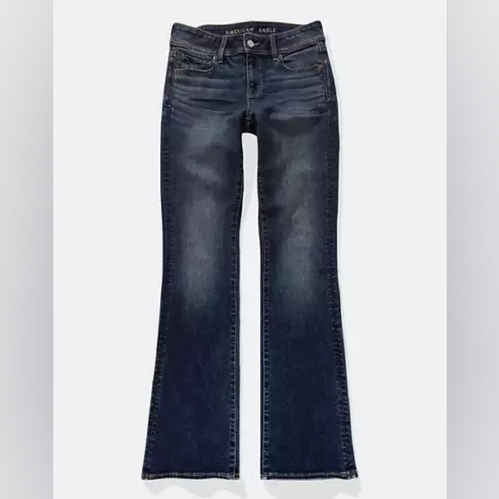 American Eagle Outfitters Medium Blue Flare Jeans